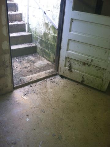 Flaking Concrete a sign of water intrusion in Owensboro, KY basement