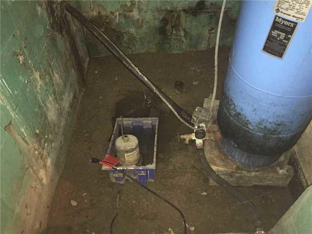 Uncovered Sump Pump is a Risk