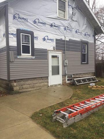 During Siding Installation in Fostoria, OH