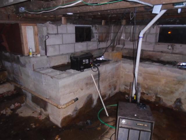 Before - Crawl Space in East Haven, CT