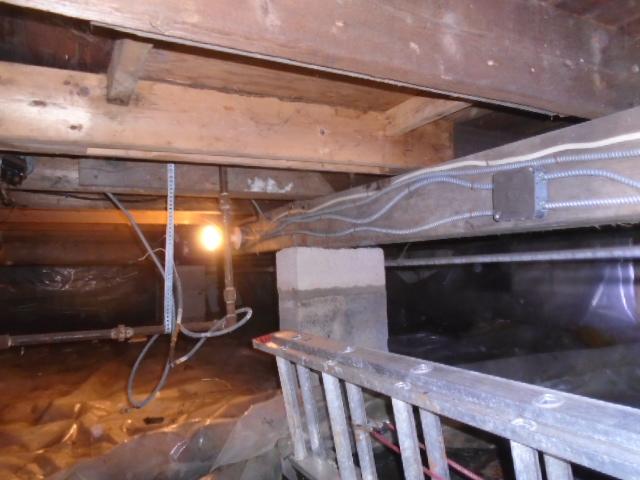 Before - Crawl Space in East Haven, CT