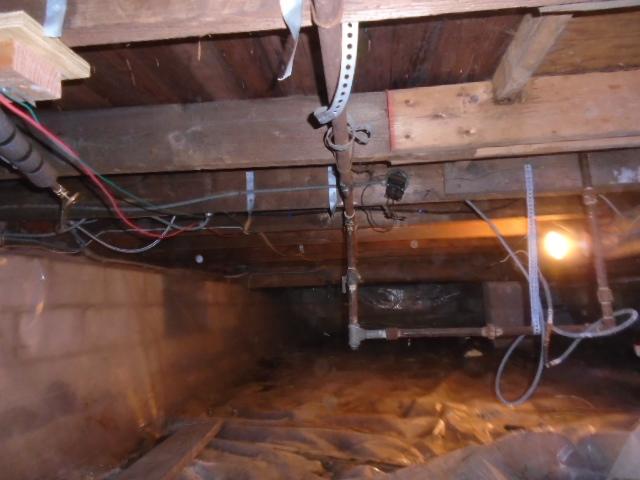 Before - Crawl Space in East Haven, CT