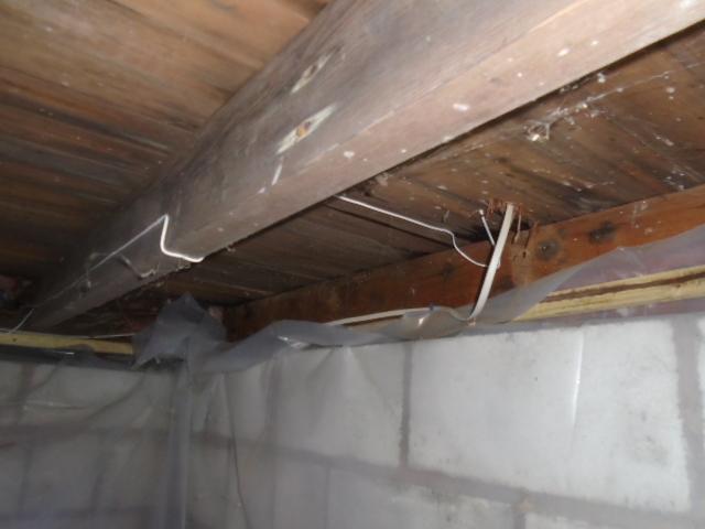 Before - Crawl Space in East Haven, CT