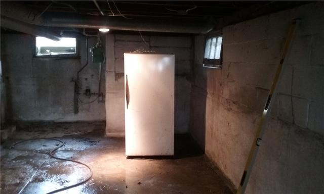 Wet Kirkwood Basement Waterproofed by Woods