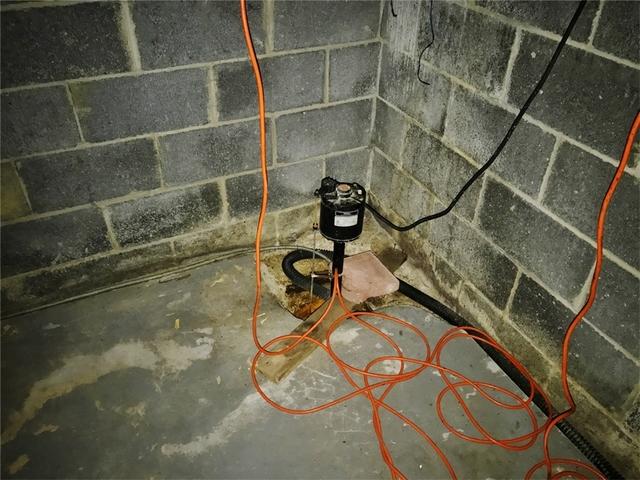 Old Sump Pump