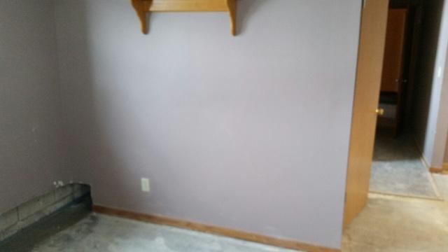 Waterproofed Basement