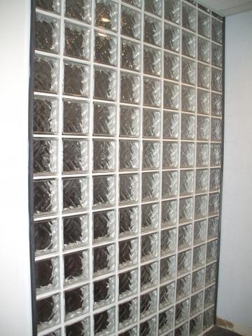 Glass Block Divider Wall for Richmond, VA Office