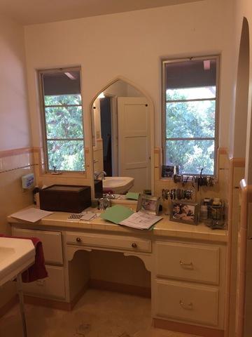 Vanity Remodel Before