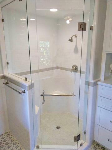 Glass Shower Enclosure Remodel in Bakersfield