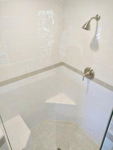 Tiled Shower Bench Installation in Bakersfield, CA