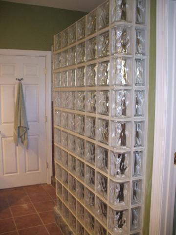 Glass Block Installation for Fredericksburg, VA Shower