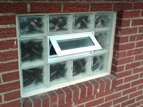 Vented Basement Window