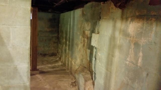 Damp, Damaged Walls