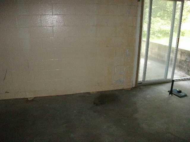 Water Entering Through Doorwall