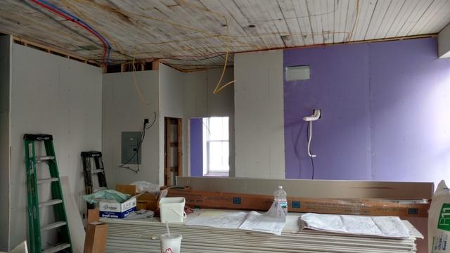 Electrical installed in the ceilings