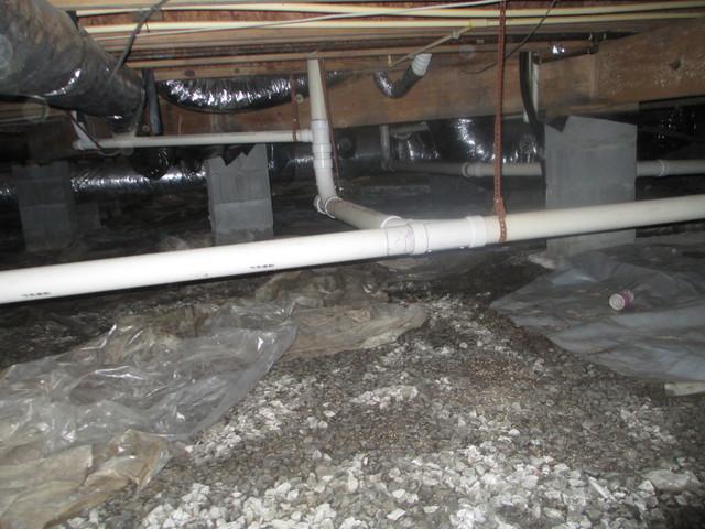 Nasty Crawl Space in Brentwood