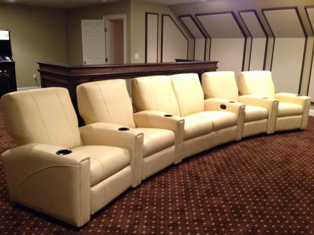 Custom Home Theater in Attic