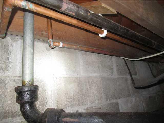 Before - Uninstalled Pipes