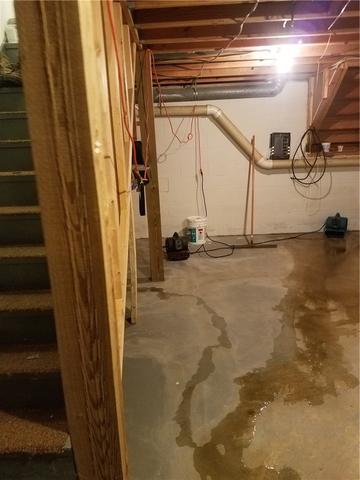 Wall Leaks Spreading