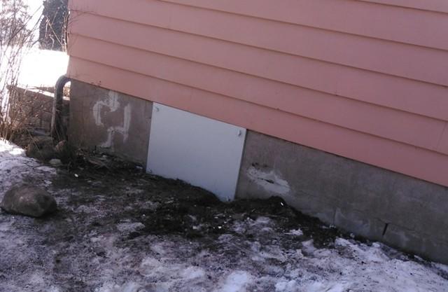 Additional Crawl Space Hatch Created