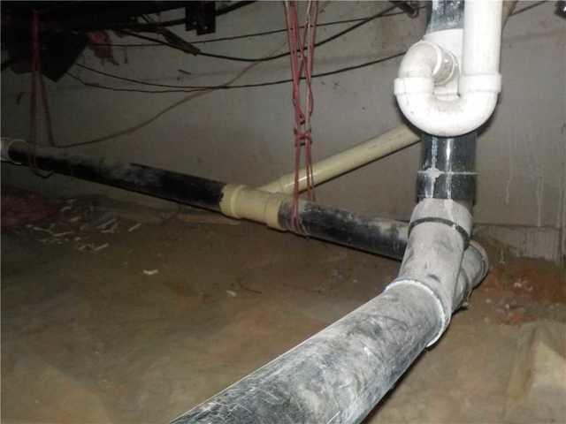 Dust and Debris on Pipes