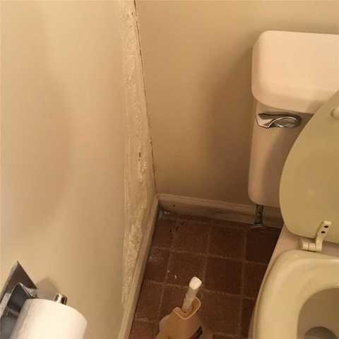 More Bubbling Paint in Wet Basement