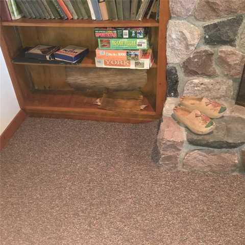 Wet Carpet Around Fireplace