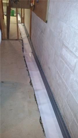 WaterGuard Installation in Progress