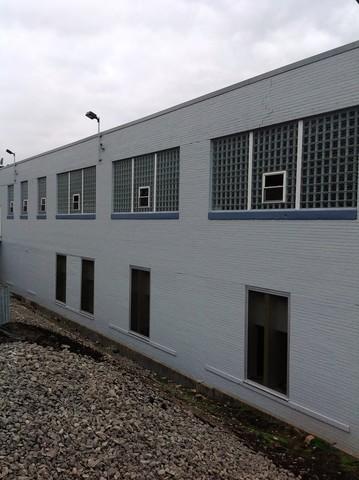 Wave Patterned Window Installation in Ellwood City