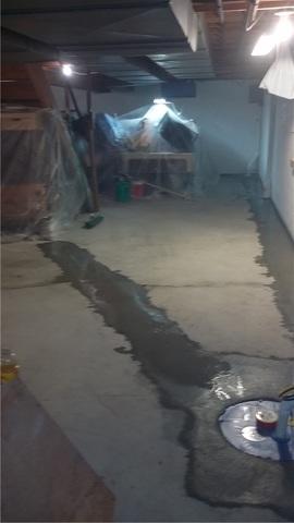 Excavated Concrete Is Replaced To Complete The Waterproofing