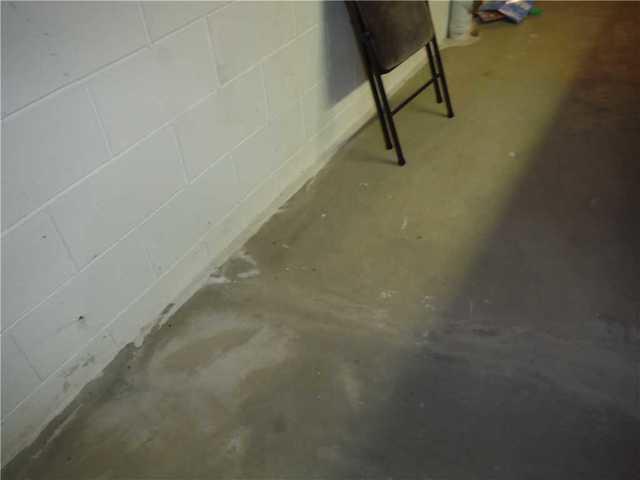 Water Flows To Basement's Low Points