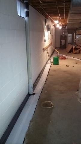 WaterGuard System Protects Entire Perimeter Of Basement