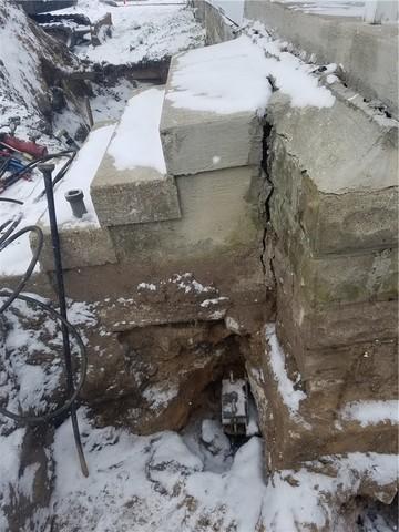 Piering Stabilizes Foundation Under Porch