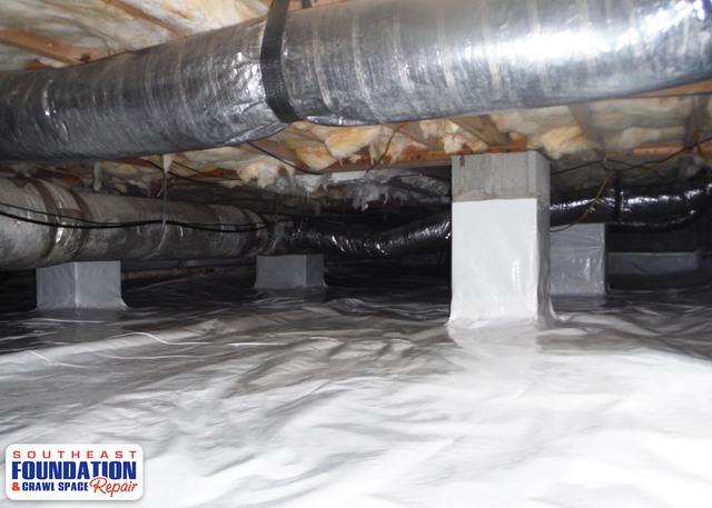 Crawl Space Makeover