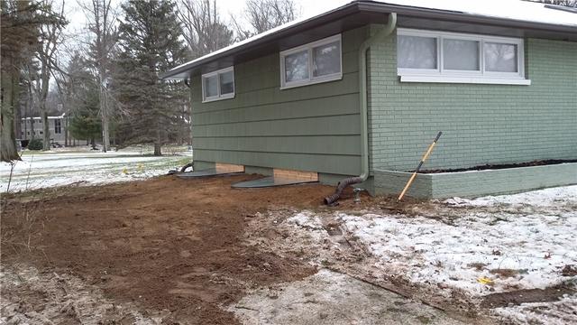 The Excavated Area Is Filled In