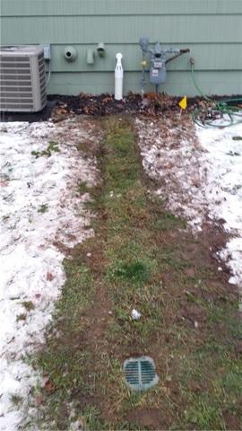 LawnScape Outlet and IceGuard Drain Water Properly