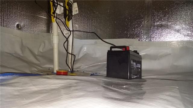 Sump Pump Keeps Water Moving