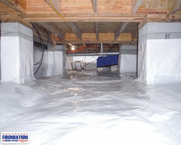 CleanSpace Encapsulation Install in Wilmington, NC