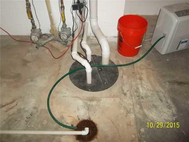 Existing Sump Pump Tied In To WaterGuard