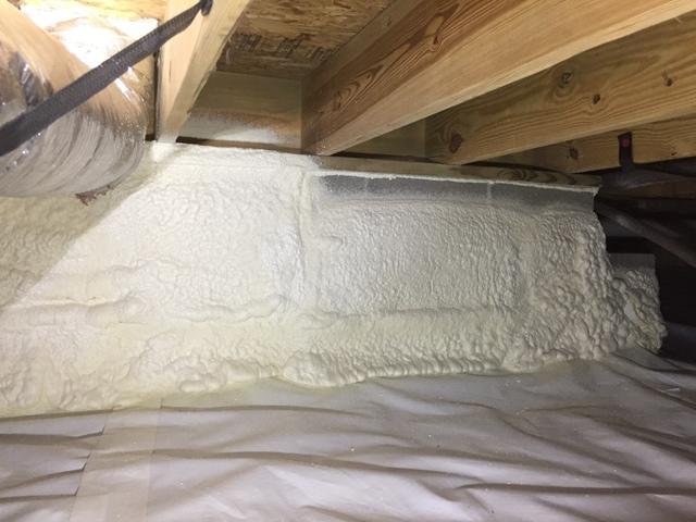 Blocked Vents Vapor Barrier