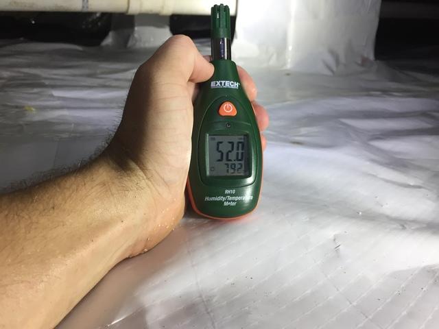 Quinton, VA: Crawl Space Humidity