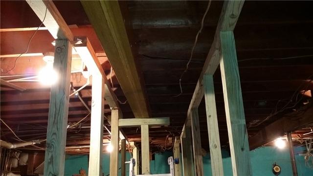 Temporary Support Walls Constructed