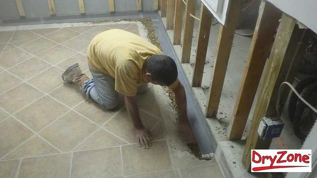 Filling in around the WaterGuard