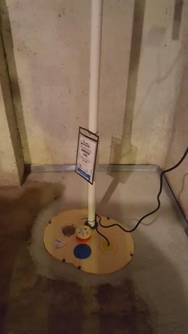 New sump pump & water alarm system