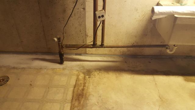 We can install interior drainage systems around any obstacle.