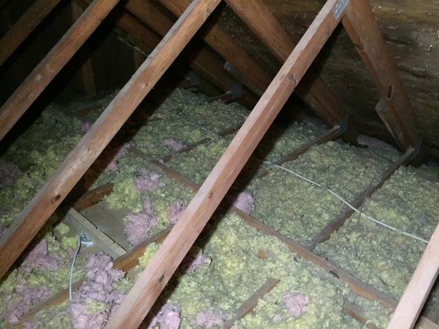 Poor Attic Insulation