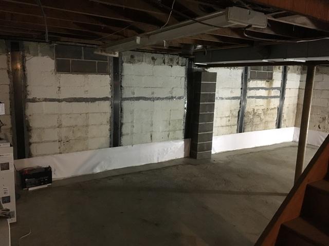 Waterproofing and structural work