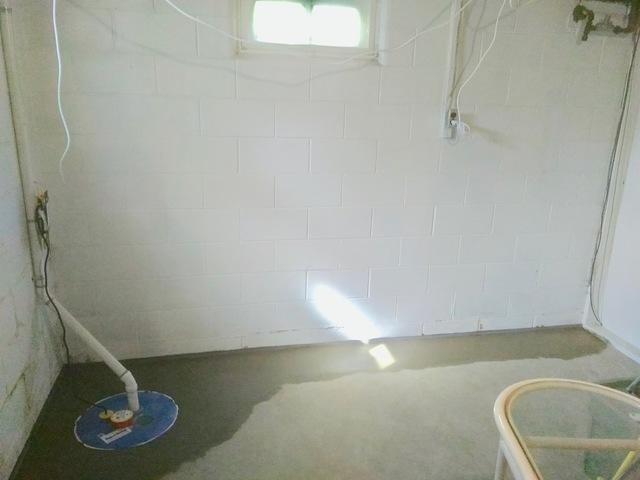 After: Safe & Dry Basement