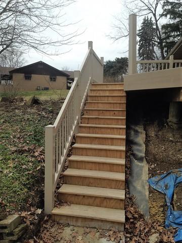 Clay Potenza Railing Installation in Monaca, Pa