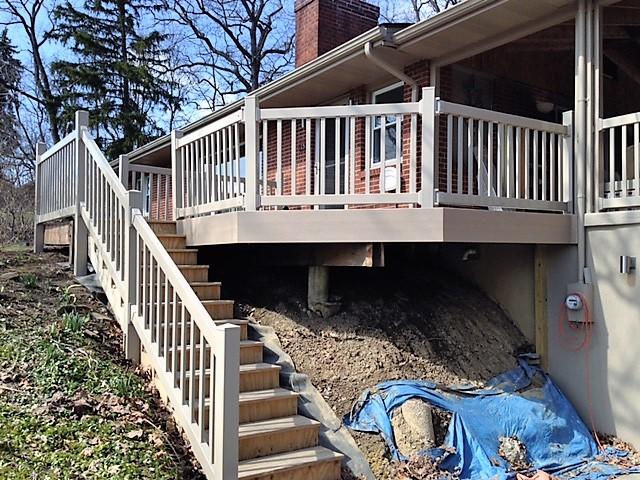 Clay Potenza Handrail Installation in Monaca, Pa